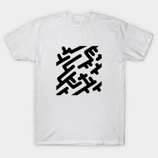 Abstract Lines T-Shirt